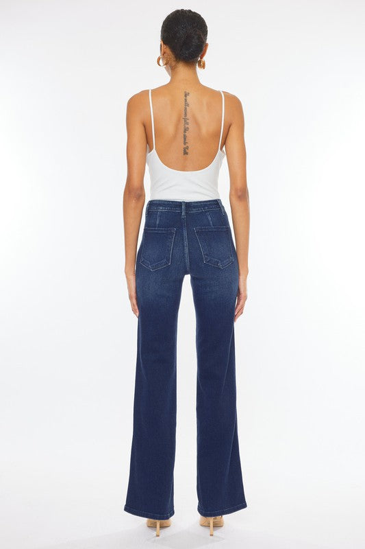 High Rise Slim Flare Jean