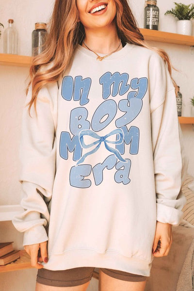 IN MY BOY MOM ERA Graphic Sweatshirt