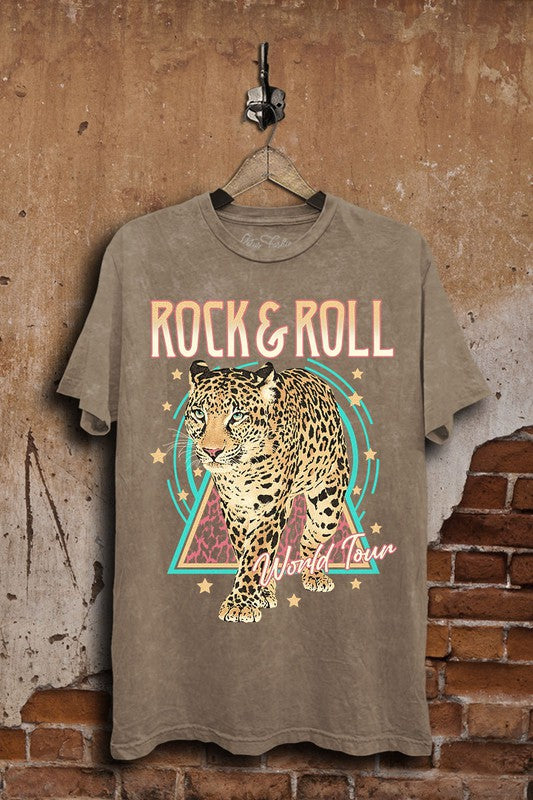 Rock & Roll World Tour Graphic Tee