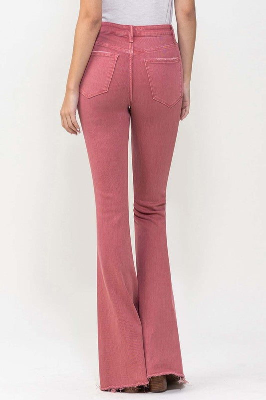 High Rise Super Flare Jeans