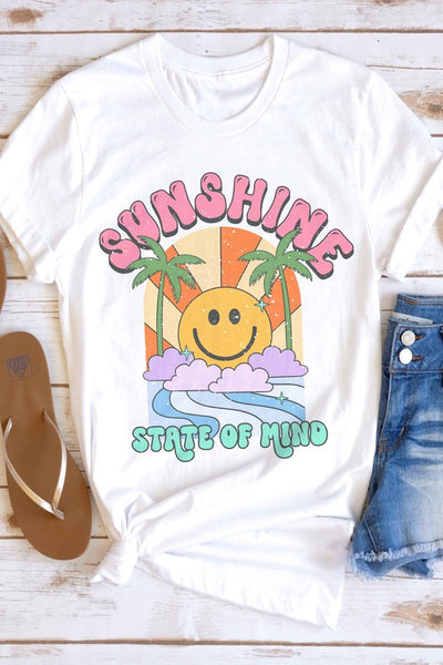 SUNSHINE STATE OF MIND GRAPHIC T-SHIRT