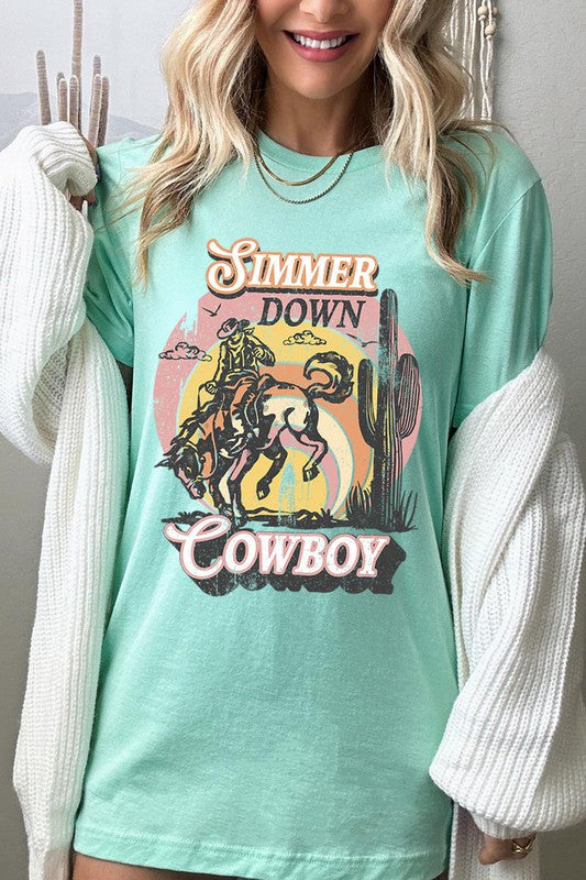 Simmer Down Cowboy Tee