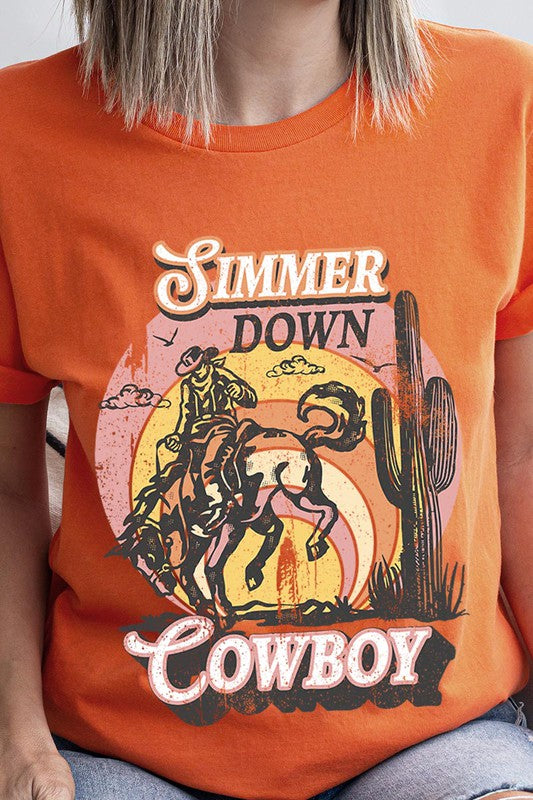 Simmer Down Cowboy Tee