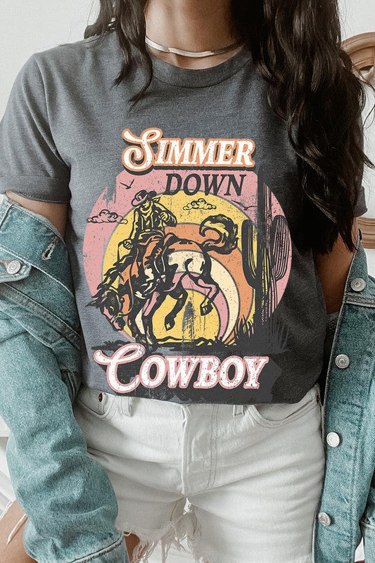 Simmer Down Cowboy Tee