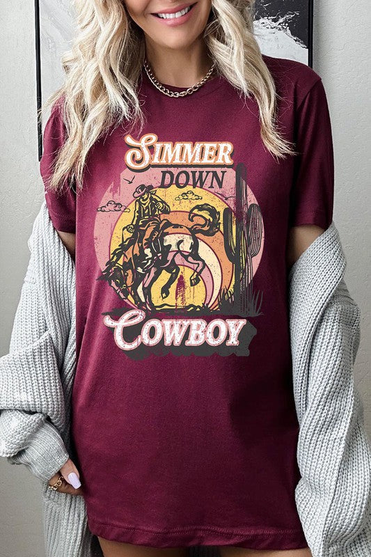 Simmer Down Cowboy Tee