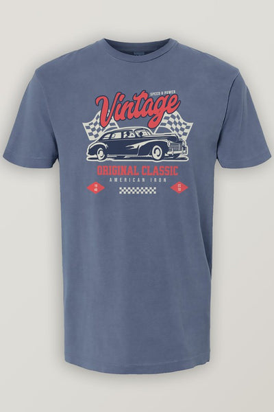 Vintage Car Vintage Garment Dye Tee