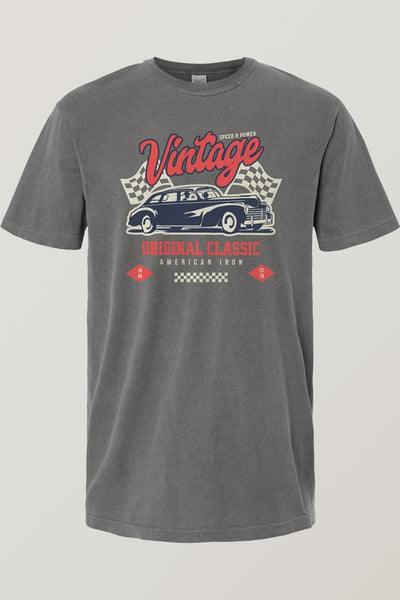 Vintage Car Vintage Garment Dye Tee