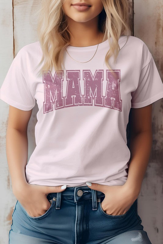 Mama Retro Varsity Graphic Tee