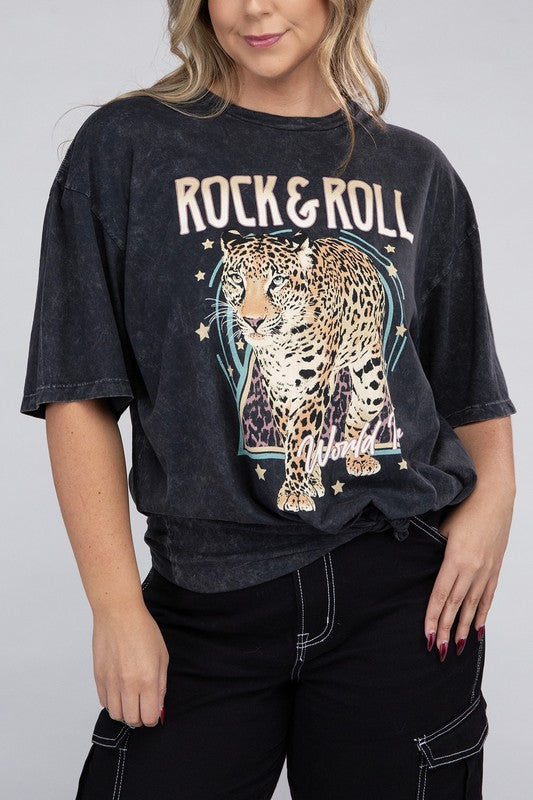 Plus Rock & Roll World Tour Graphic Tee