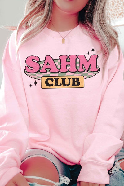 SAHM CLUB Graphic Sweatshirt