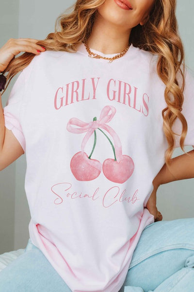 GIRLY GIRLS SOCIAL CLUB Graphic Tee