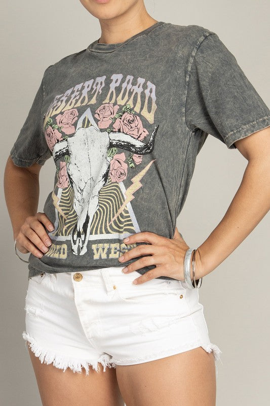 Desert Road Wild West Graphic Tee