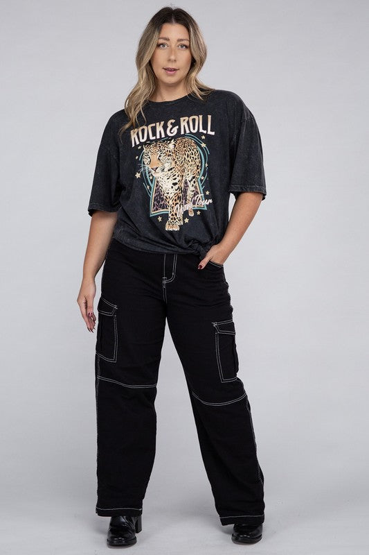 Plus Rock & Roll World Tour Graphic Tee