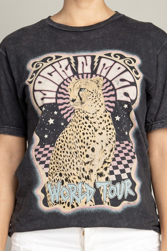 Rock & Roll World Tour Graphic Tee