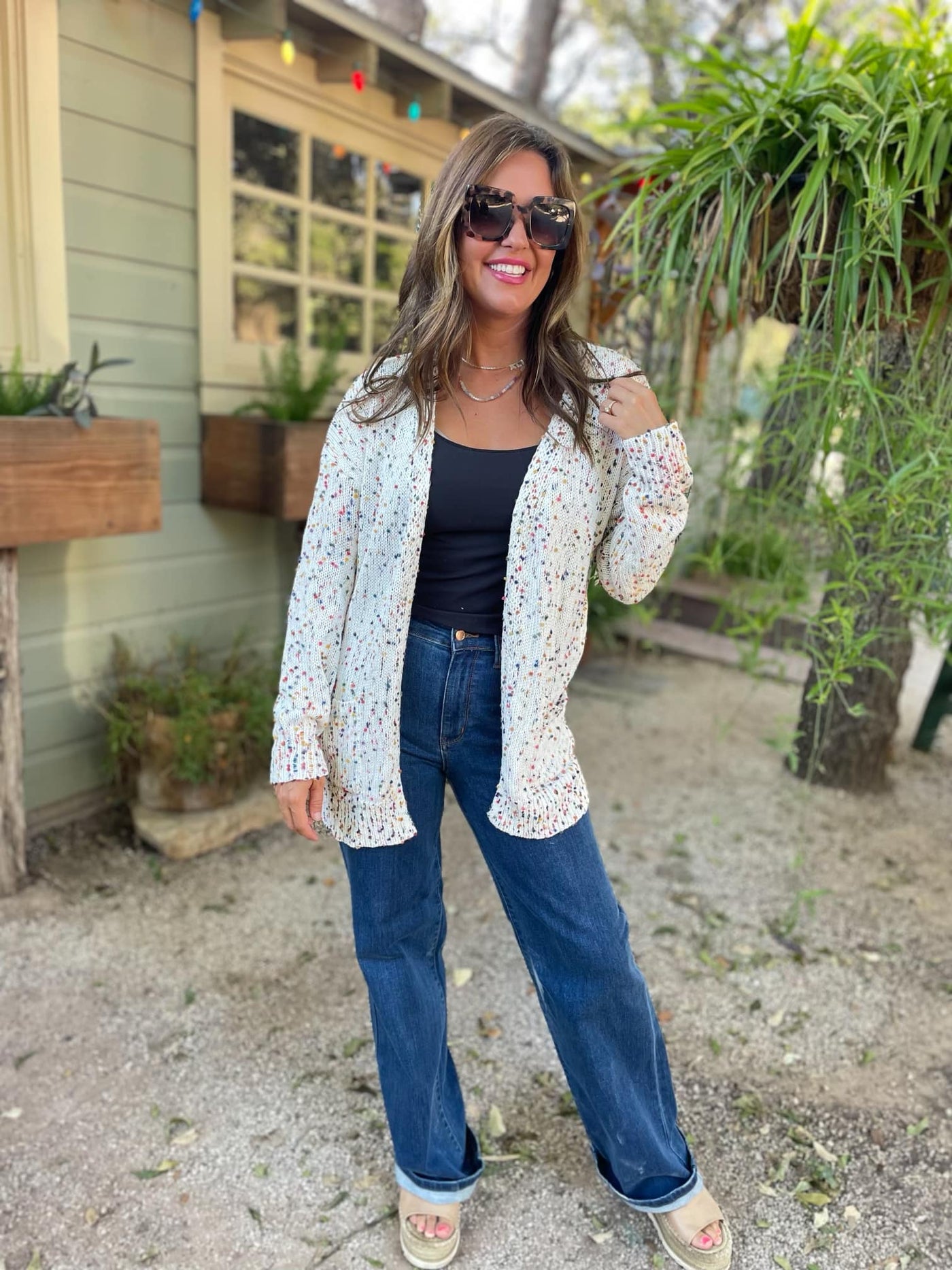 PREORDER: Afton Confetti Cardigan