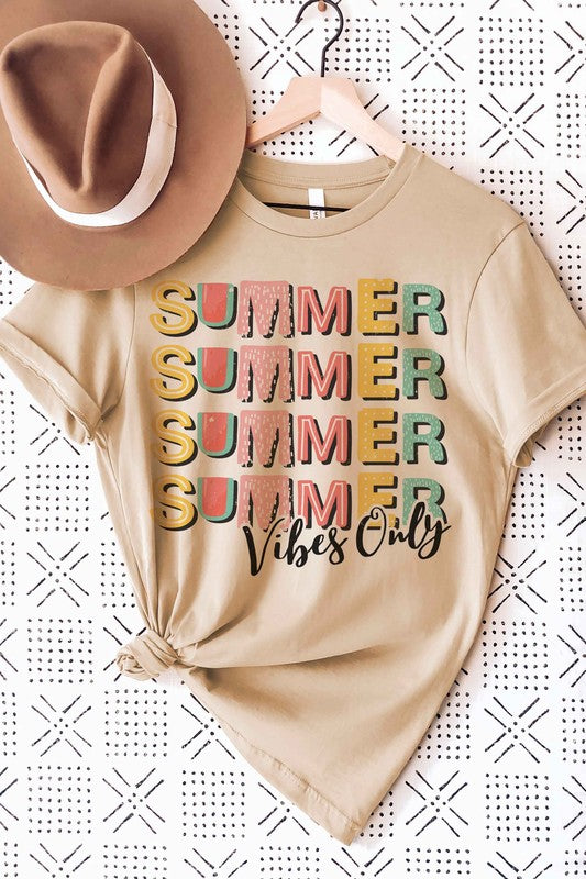 SUMMER VIBES ONLY Graphic Tee