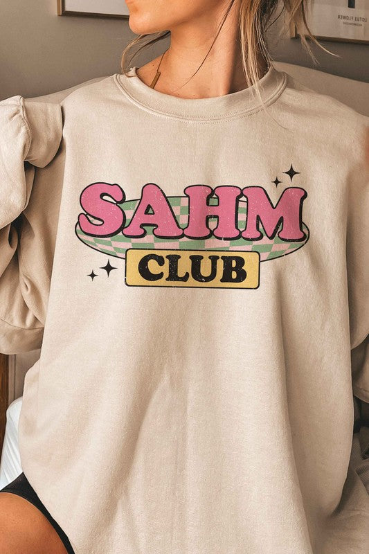 SAHM CLUB Graphic Sweatshirt