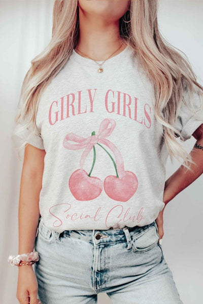 GIRLY GIRLS SOCIAL CLUB Graphic Tee