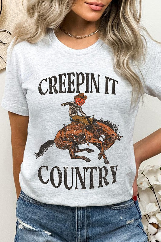 CREEPIN IT COUNTRY HALLOWEEN TEE