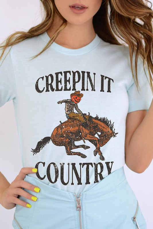 CREEPIN IT COUNTRY HALLOWEEN TEE