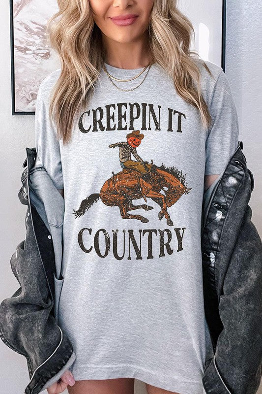 CREEPIN IT COUNTRY HALLOWEEN TEE