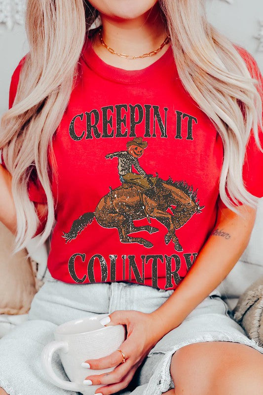 CREEPIN IT COUNTRY HALLOWEEN TEE