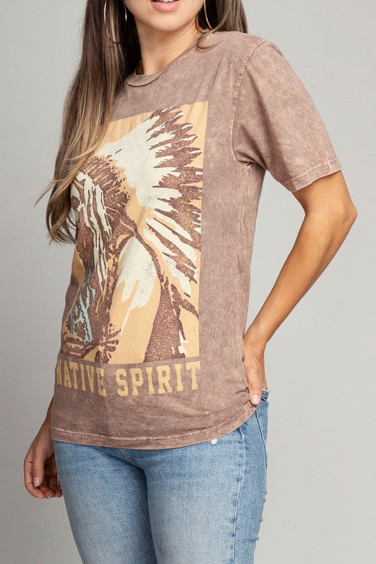 Native Spirit Graphic Tee