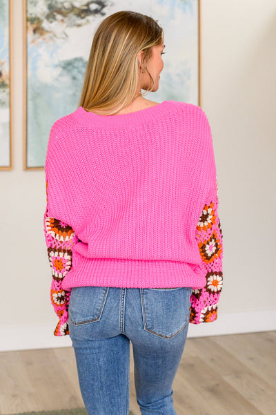 Can't Stop this Feeling V-Neck Knit Sweater