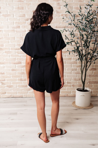 Don't Worry 'Bout a Thing V-Neck Romper