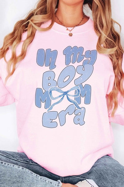 IN MY BOY MOM ERA Graphic Sweatshirt