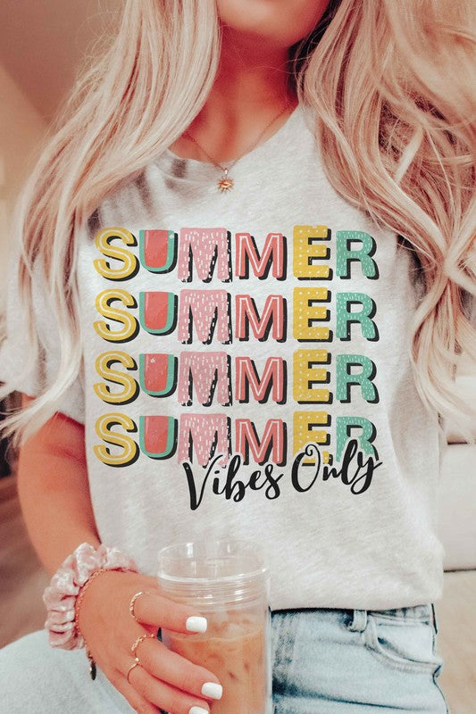 SUMMER VIBES ONLY Graphic Tee