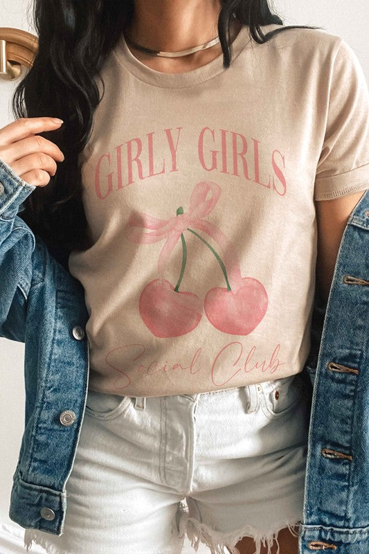 GIRLY GIRLS SOCIAL CLUB Graphic Tee