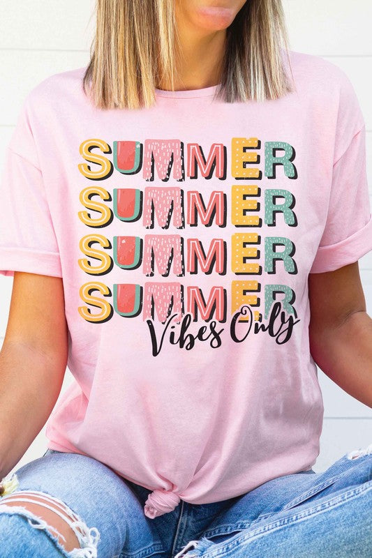 SUMMER VIBES ONLY Graphic Tee