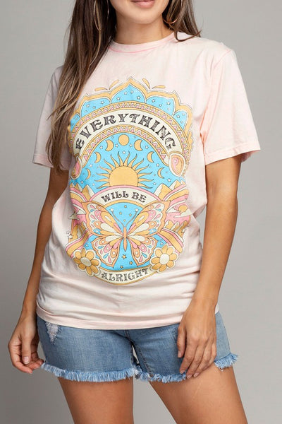 Everything Will Be Alright Graphic Tee