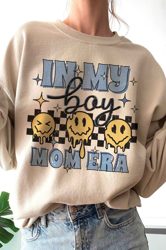 IN MY BOY MOM ERA Graphic Sweatshirt