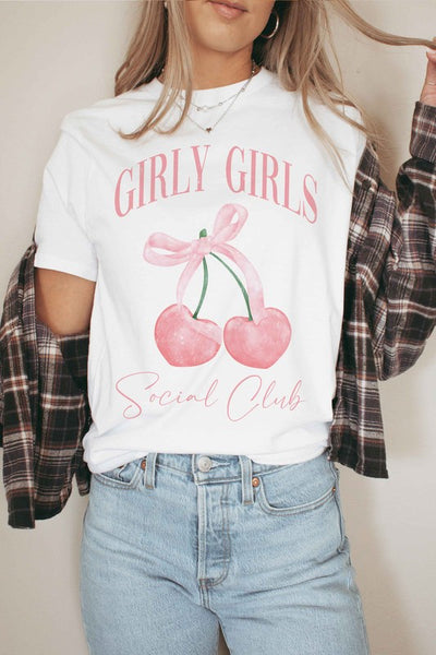 GIRLY GIRLS SOCIAL CLUB Graphic Tee