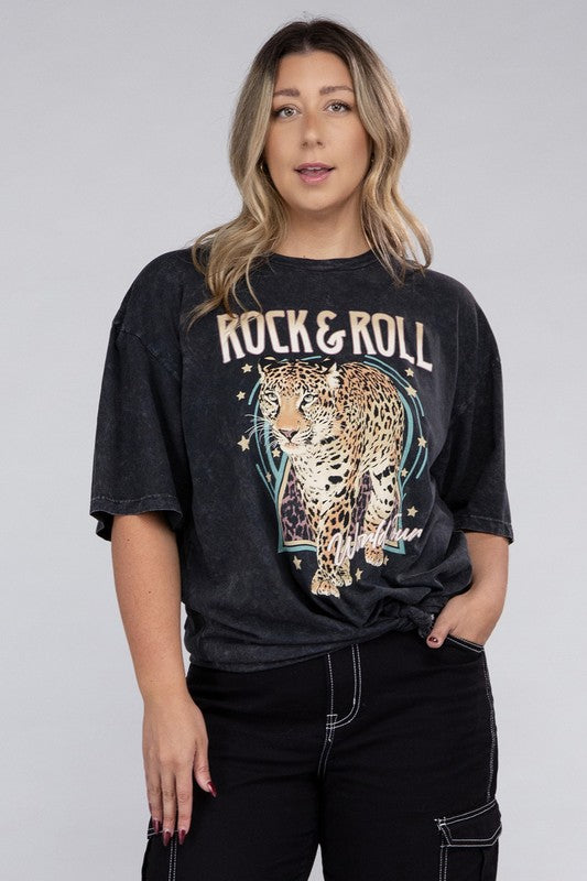 Plus Rock & Roll World Tour Graphic Tee