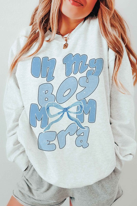 IN MY BOY MOM ERA Graphic Sweatshirt