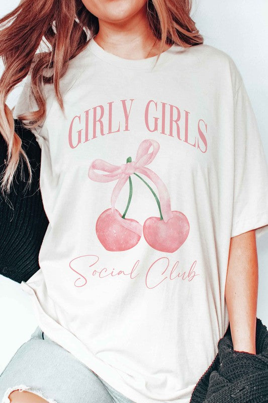 GIRLY GIRLS SOCIAL CLUB Graphic Tee