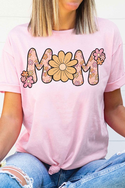 FLORAL MOM Graphic Tee