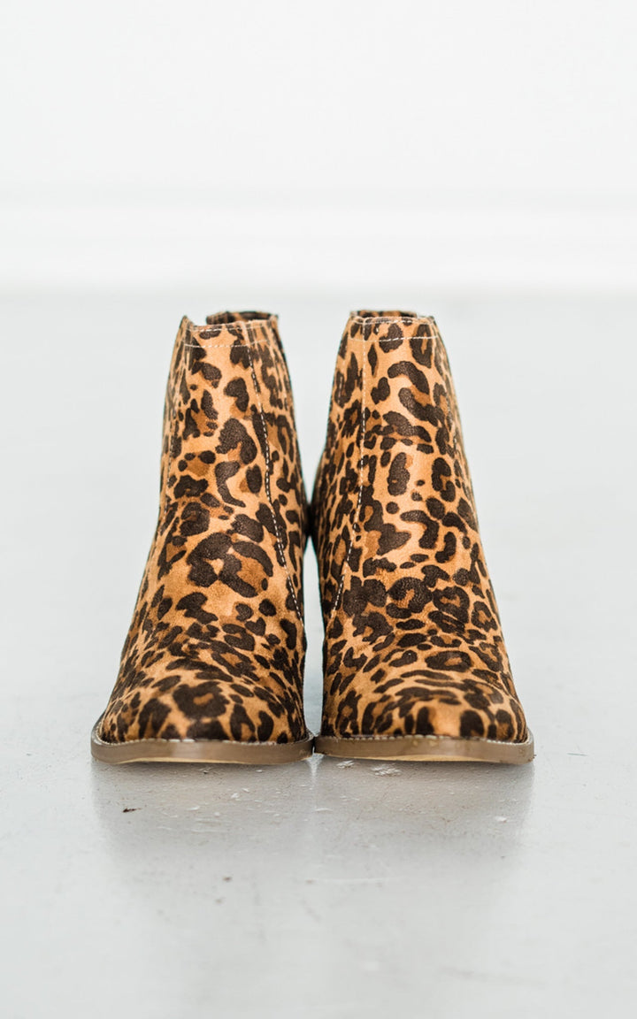 Tarim Bootie in Leopard