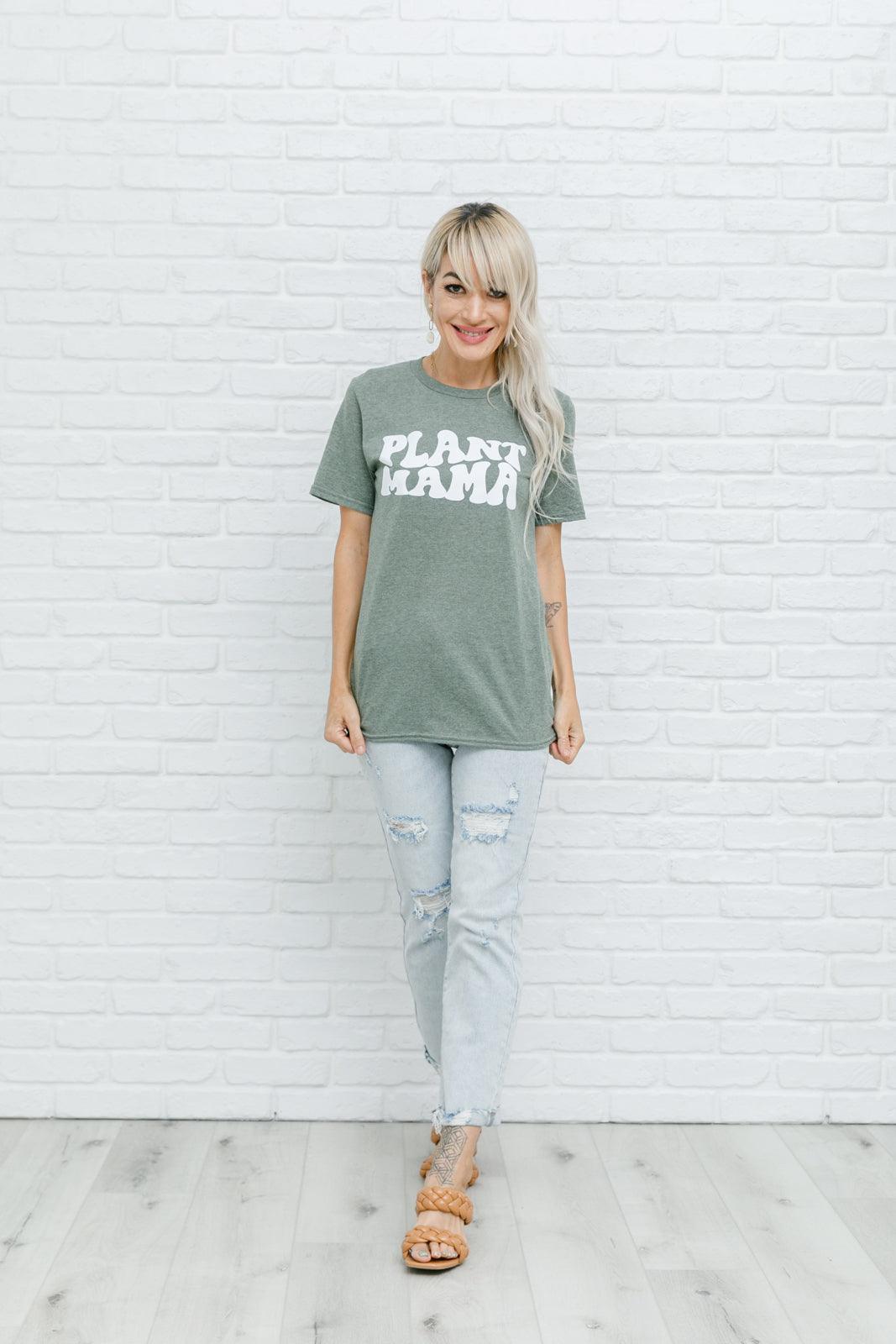 Green Thumb Graphic Tee - KASH'S BOUTIQUE