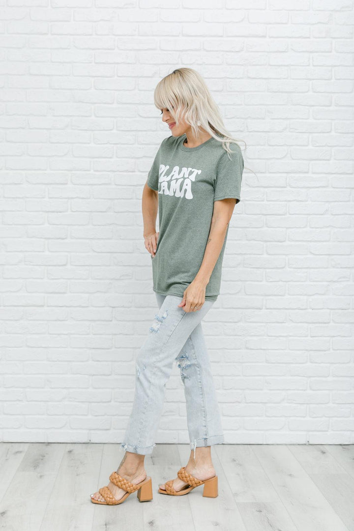 Green Thumb Graphic Tee - KASH'S BOUTIQUE