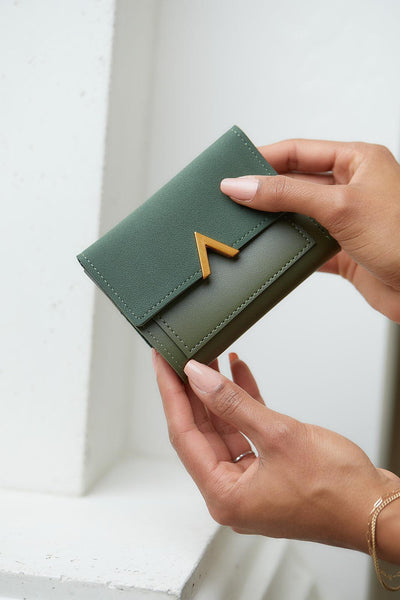 True North Wallet in Green - KASH'S BOUTIQUE