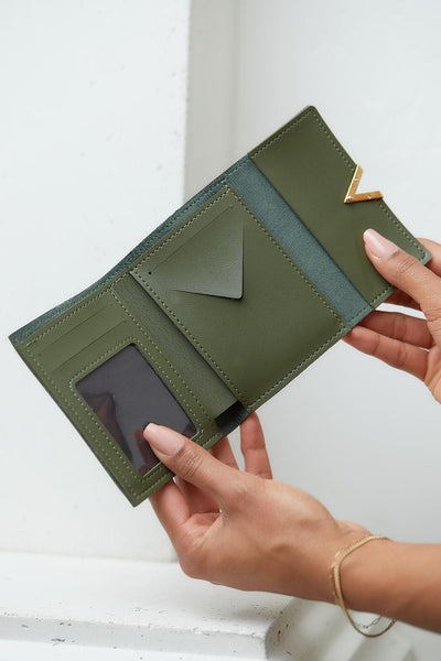 True North Wallet in Green - KASH'S BOUTIQUE