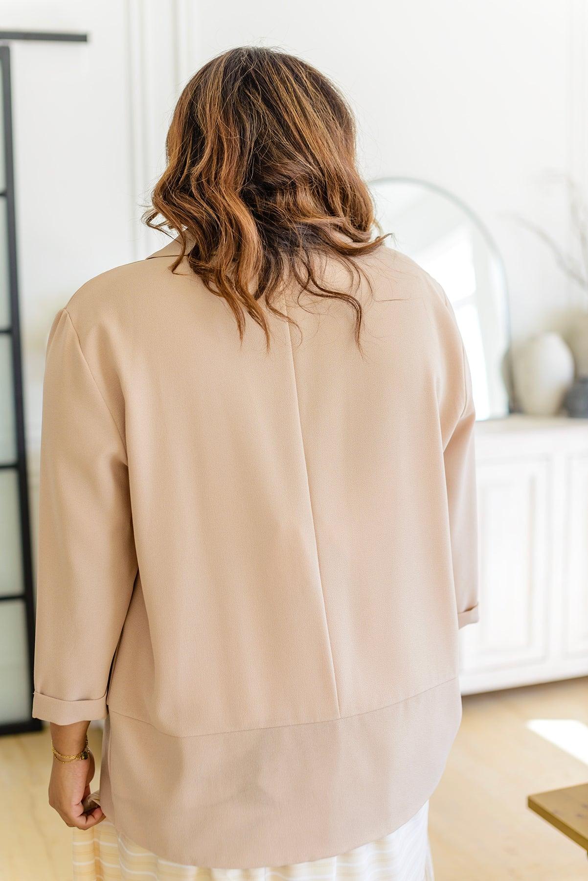 Cherish it All Shawl Collar Jacket - KASH'S BOUTIQUE