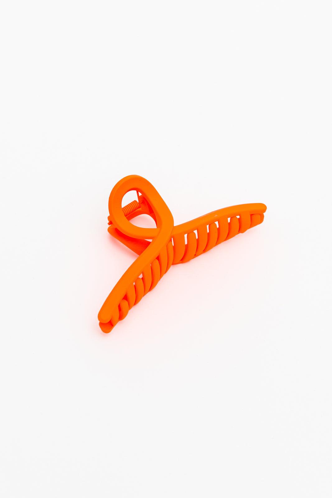 Claw Clip Set of 4 in Orange - Kash's Boutique