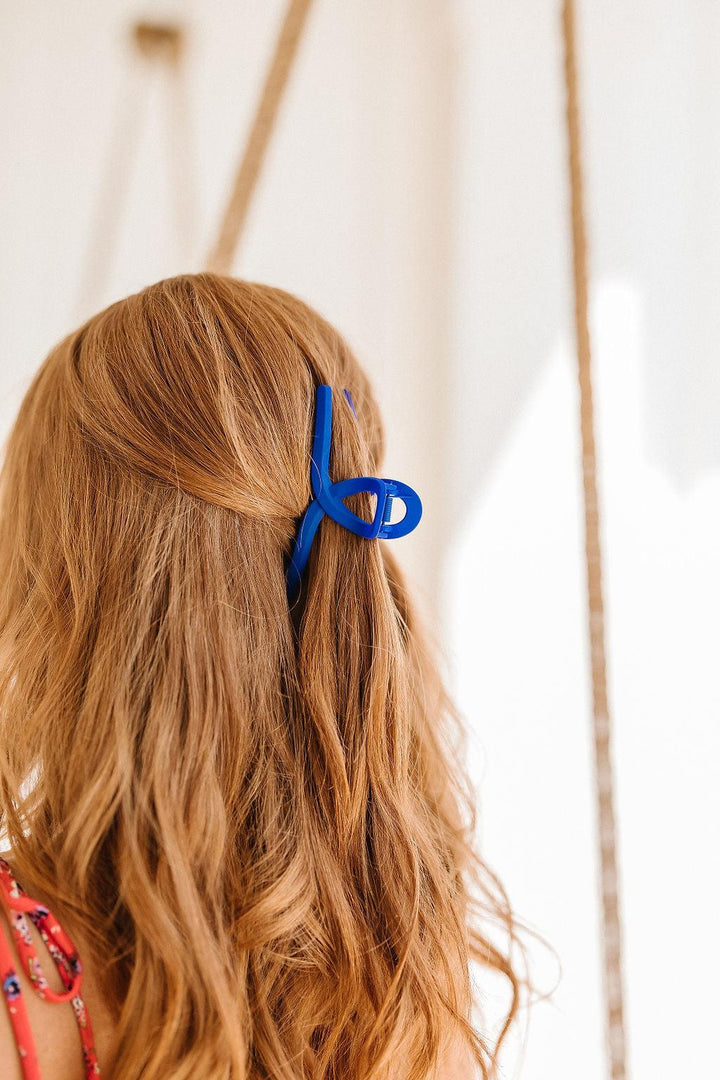 Claw Clip Set of 4 in Royal Blue - Kash's Boutique