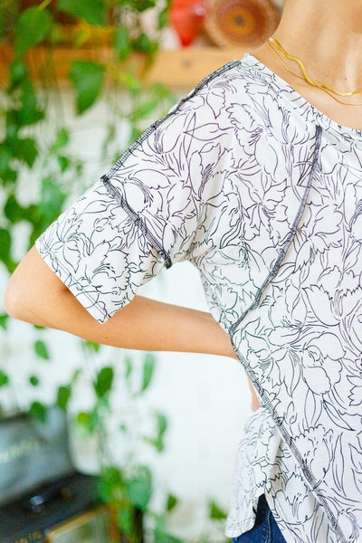 Endless Joy Floral Top - KASH'S BOUTIQUE