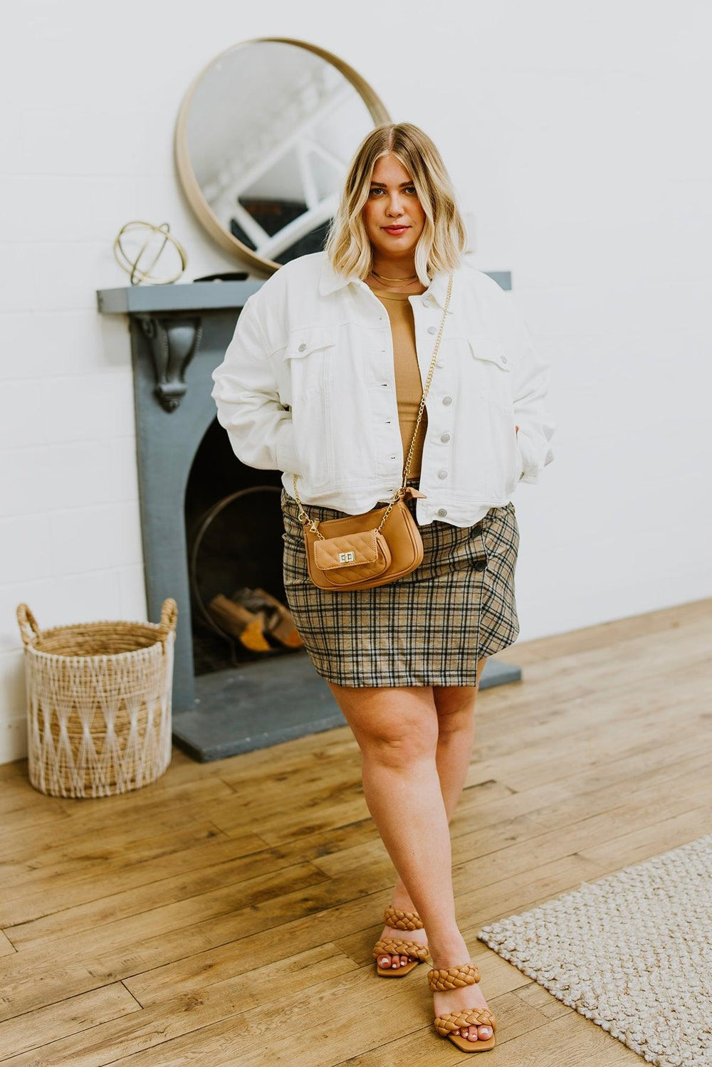 Late To Class Plaid Mini Skort - KASH'S BOUTIQUE